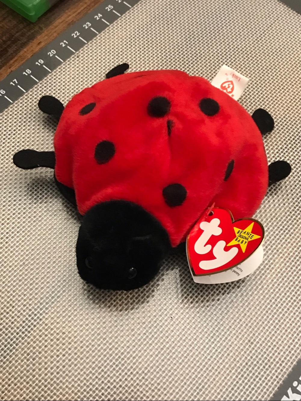 RARE TY Lucky Beanie Baby